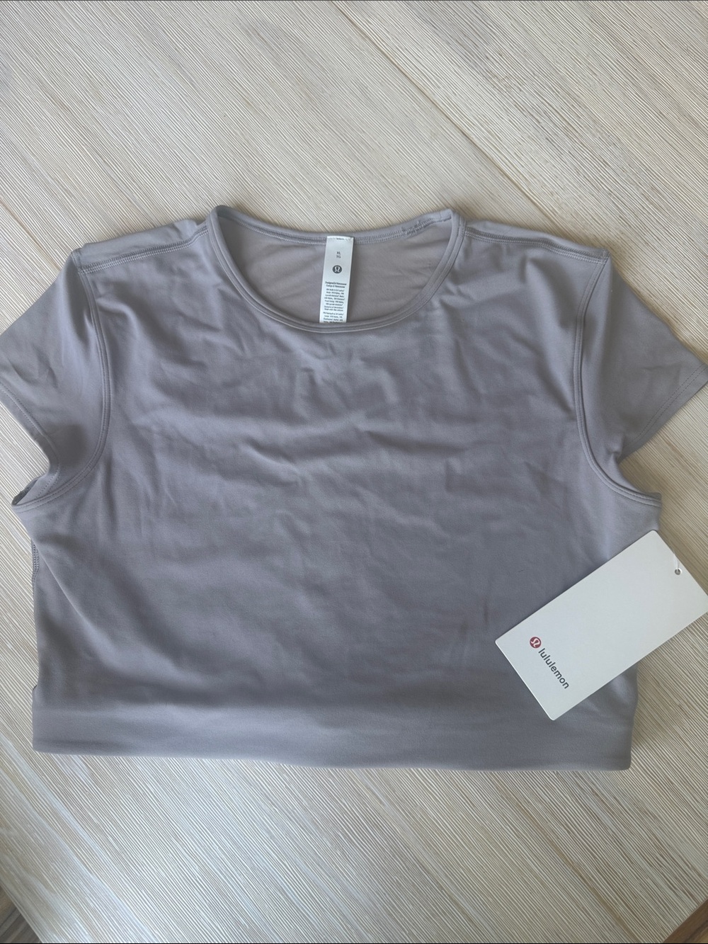 🍋Lululemon Nulu Mesh Back Baby Tee 🍋